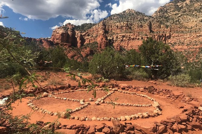 Amitabha Stupa and Peace Park Sedona, Arizona Experience - Smudging at the Medicine Wheel: a ritual start, not a performance