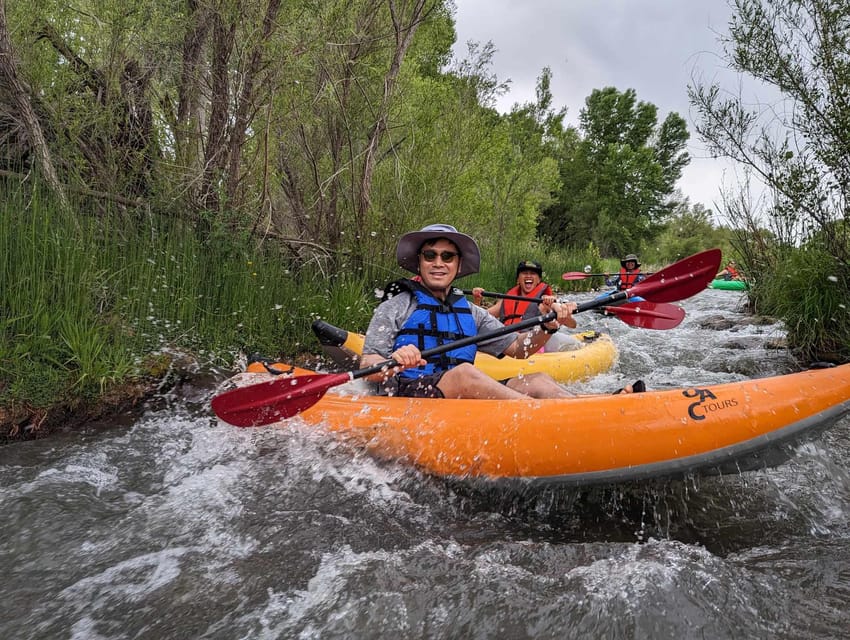 From Cottonwood: Guided Kayaking Tour on the Verde River - Your Kayak Setup, Safety Talk, and Practice Before Any Rapids