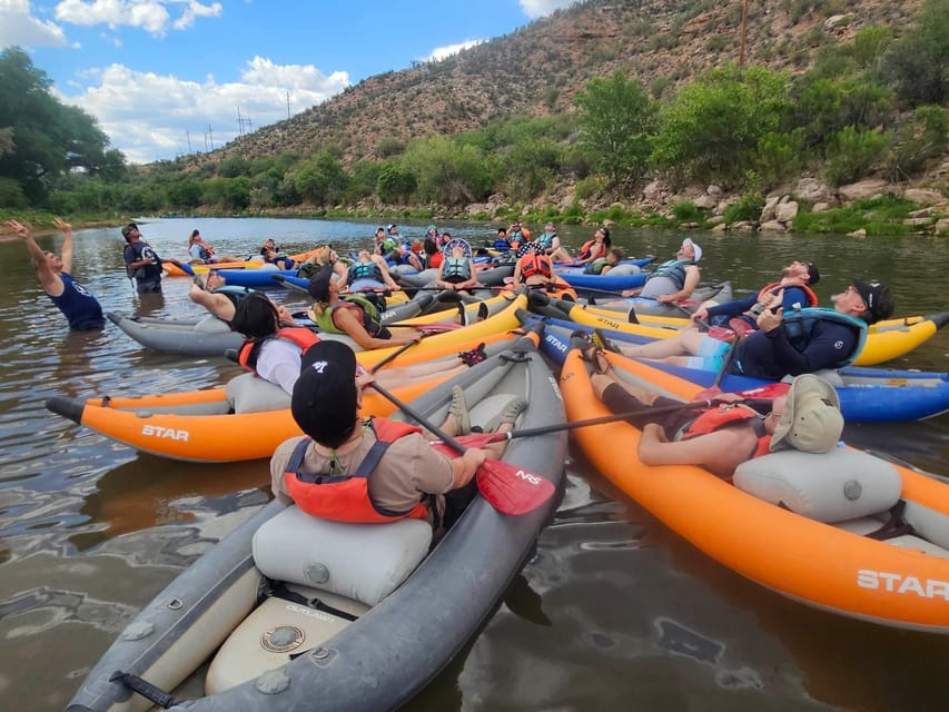 From Cottonwood: Guided Kayaking Tour on the Verde River - Class I and II Rapids: Exhilaration with Clear Guardrails