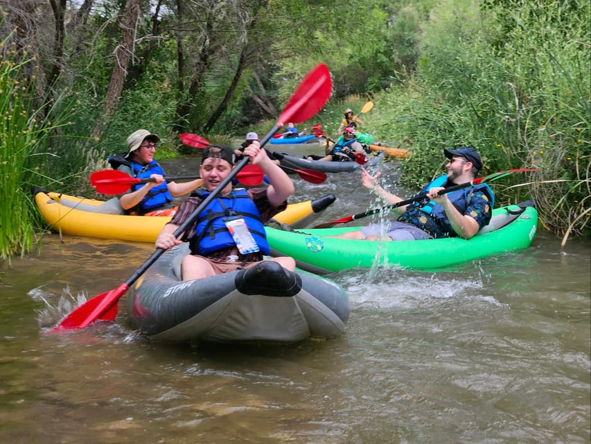 From Cottonwood: Guided Kayaking Tour on the Verde River - Wildlife and Lush Banks: Calm Moments Between the Rapids