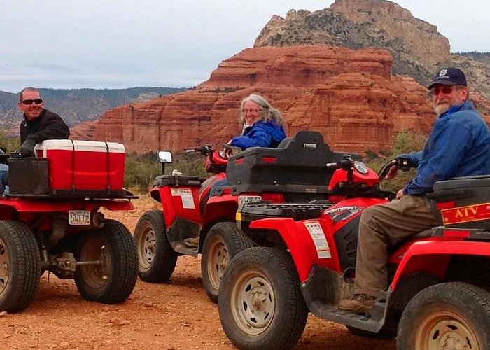 Guided ATV Tour of Western Sedona - The ATV trail ride: red dirt, red-rock views, and Hollywood stops