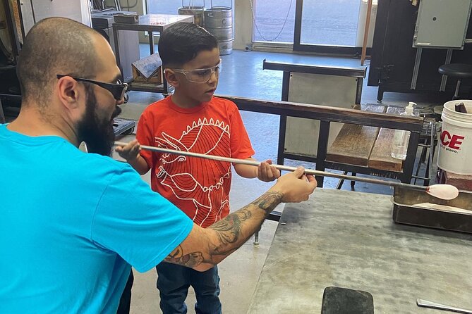 Introduction to Glassblowing Workshop in Sedona - What you’re making: the glass flower (plus possible extras)