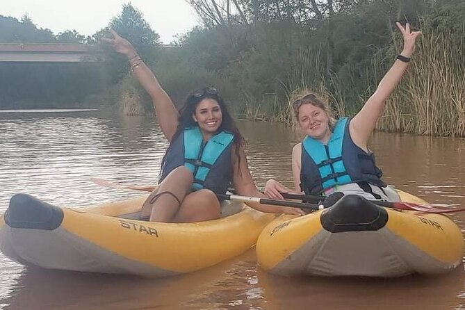 Kayak Tour on the Verde River - The paddle: 3.1 miles on the Verde with mini rapids