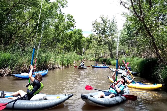 Kayak Tour on the Verde River - The little extras: water guns and the photo surprise