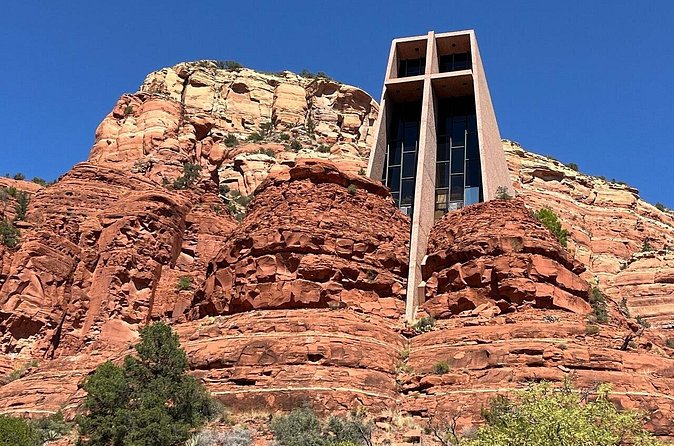Private Luxury Scenic Sedona Tour, $489 for ALL, up to 6 - Stop 1: Chapel of the Holy Cross and Why People Aim for This View
