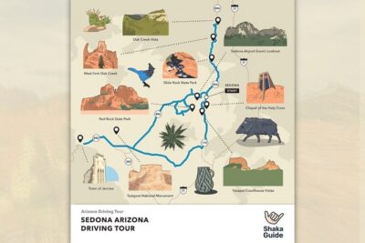Sedona, Arizona Self-Guided Audio Tour - Start at 336 AZ-179: Set Up Your Phone Before You Leave the Parking Lot