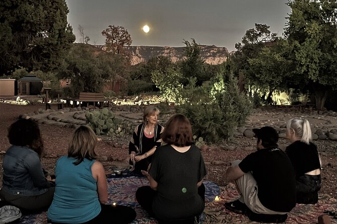Sedona Full Moon Meditation - The 1-hour flow: from settling in to crystal bowl vibrations