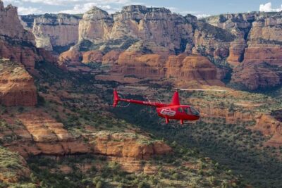 Sedona Helicopter Tour: Wild West Tour - Starting the Flight: Guidance Air and the Mt. Mingus Intro