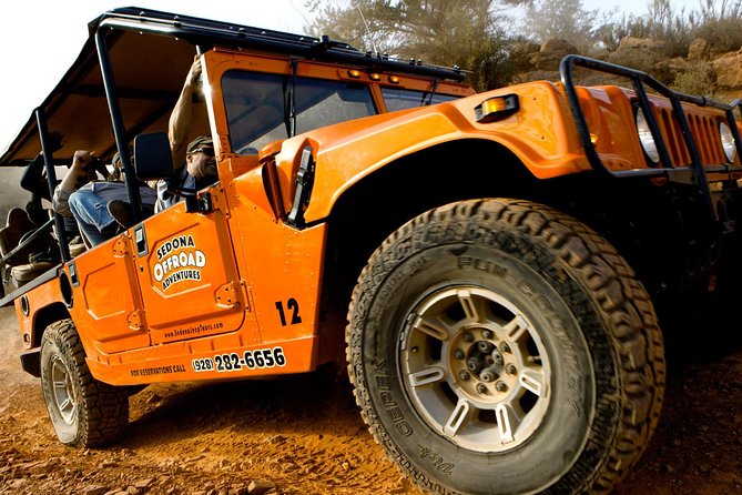 Sedona Jeep Tour in 4X4 Hummer - Gambler Trail - Entering Sedona’s trail world at 2900 W State Rte 89A