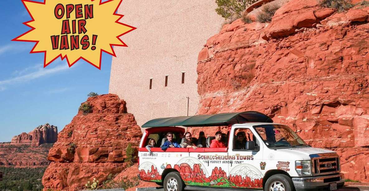 Sedona: Open-Air Van Tour with a Local Guide and 6 Stops - Key points to know before you go