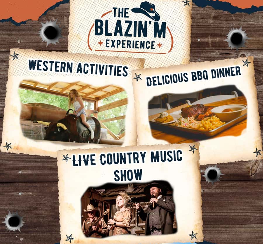 Sedona: Western Dinner Theater and Town Experience - The Blazin’ M Wranglers stage show: Western hits with real crowd energy