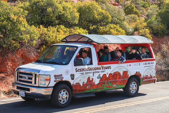 Sightseeing Highlights Tour of Sedona - The vibe: open-air Sedona, without the full sun burn