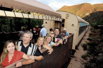Starlight Ride on Verde Canyon Railroad - First-class comfort, champagne toast, and snacks that actually matter