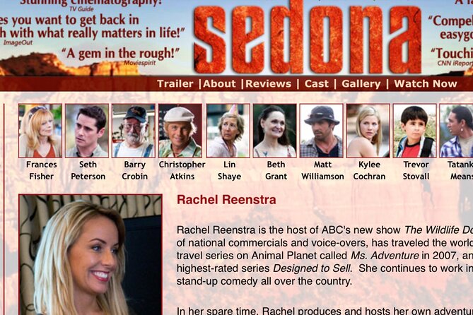 Vortex to Vineyards by ABC wildlife host Rachel Reenstra - Sedona vortex experience at the Airport Scenic Overlook